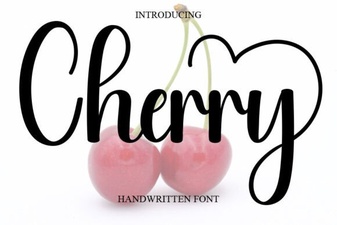 Cherry Font: Design with a Creative Twist